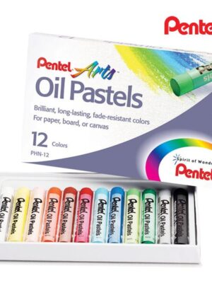 Pentel Oil Pastels 12 Colours