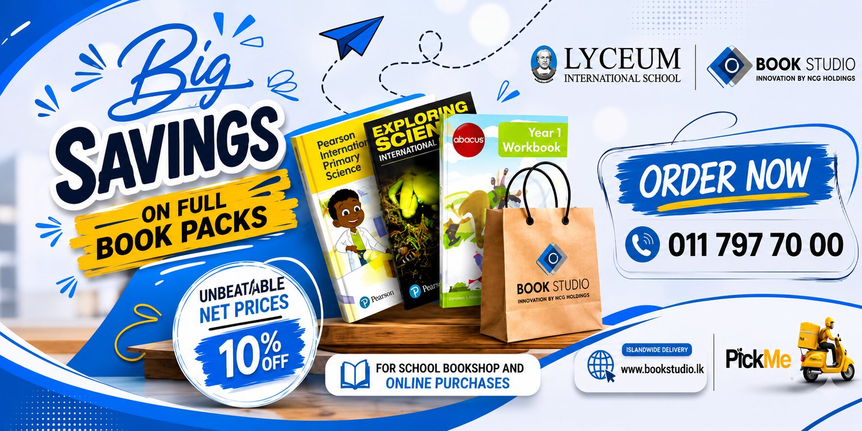 Lyceum international school - text book packs
