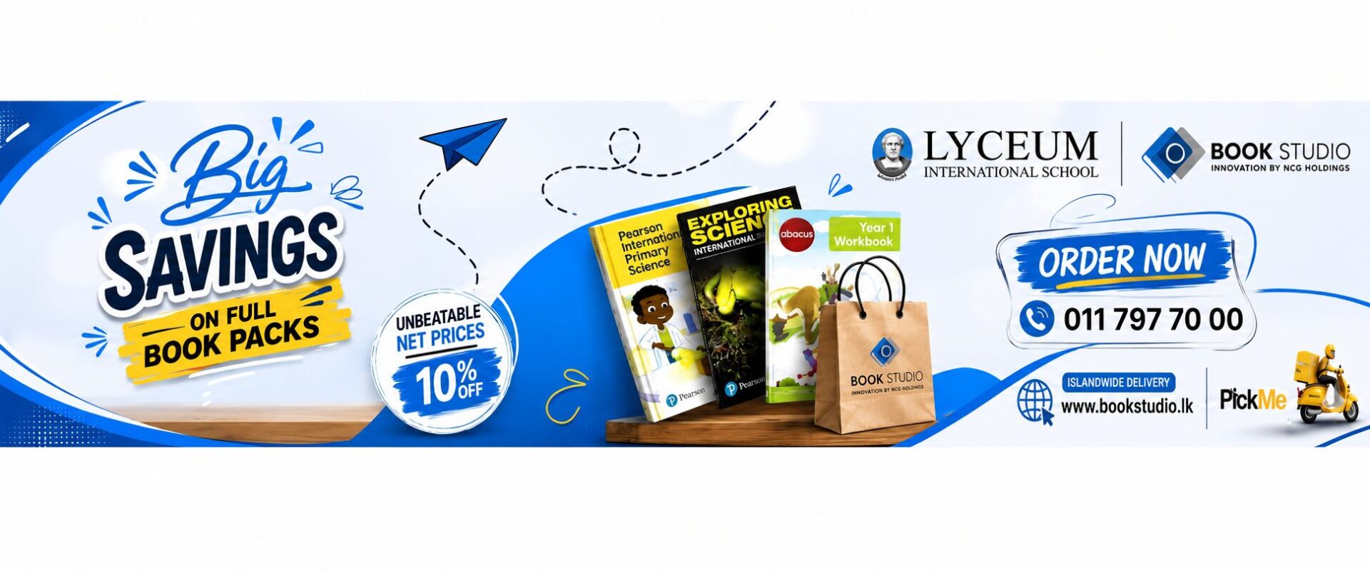 Lyceum international school - text book packs